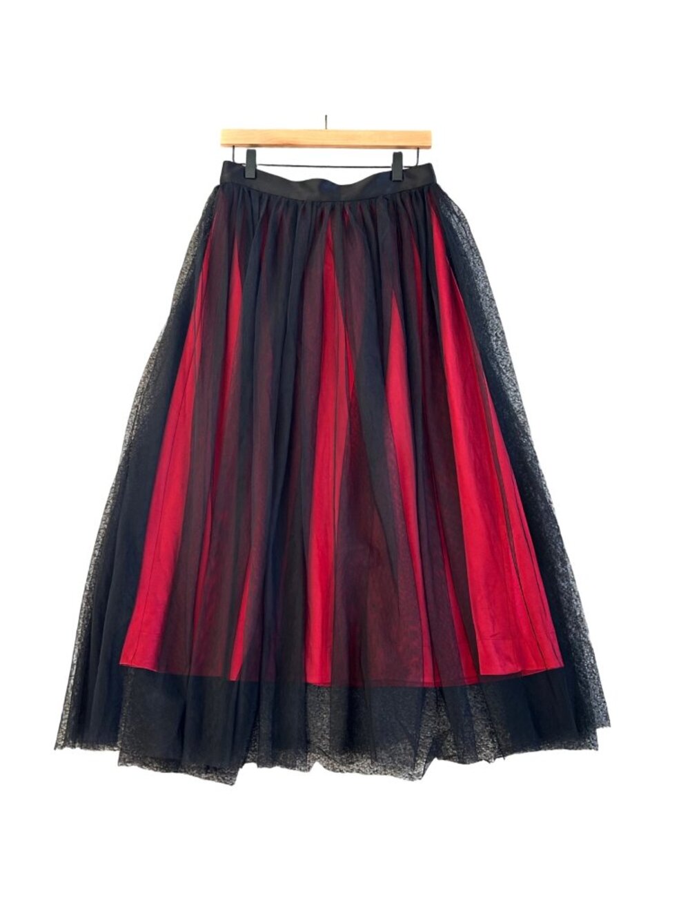 Rivoli Women's Sz Large Layered Tulle Maxi Skirt Elegant Formal Eveningwear